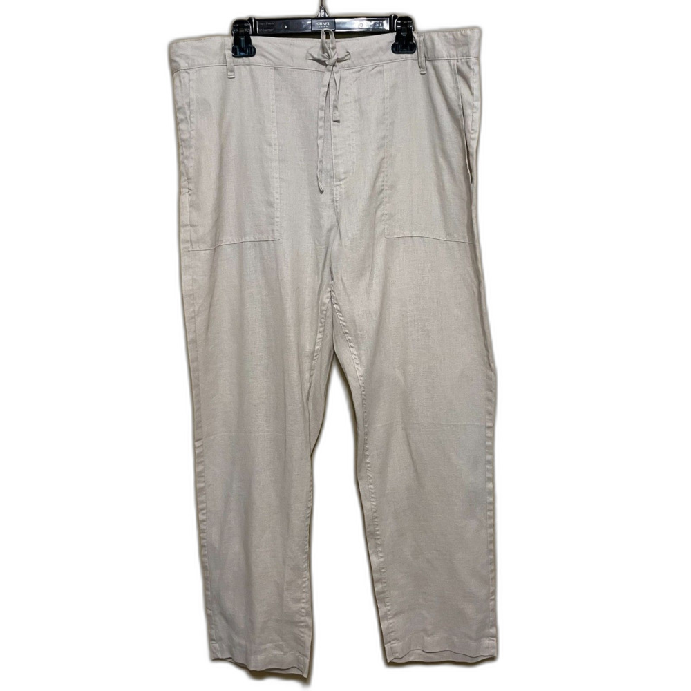 Rail Riders LOA Pants Mens 42x32 Beige Hemp Polyester Blend Lightweight Hiking